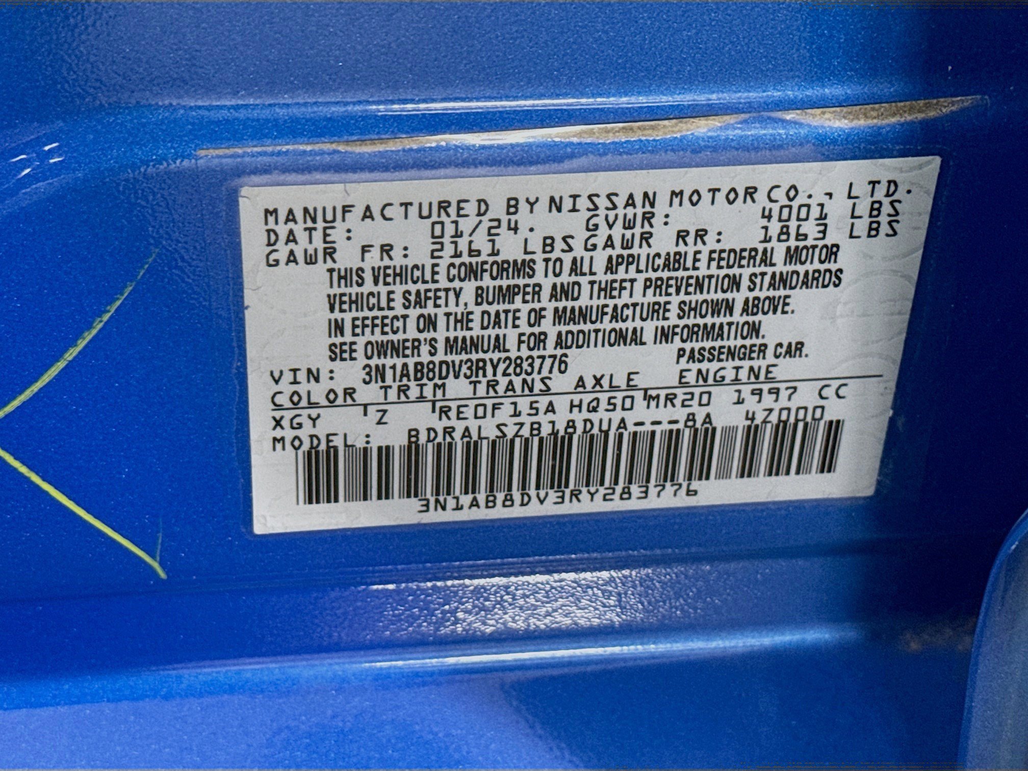 Used 2024 Nissan Sentra SR w/ SR Premium Package FWD image 40