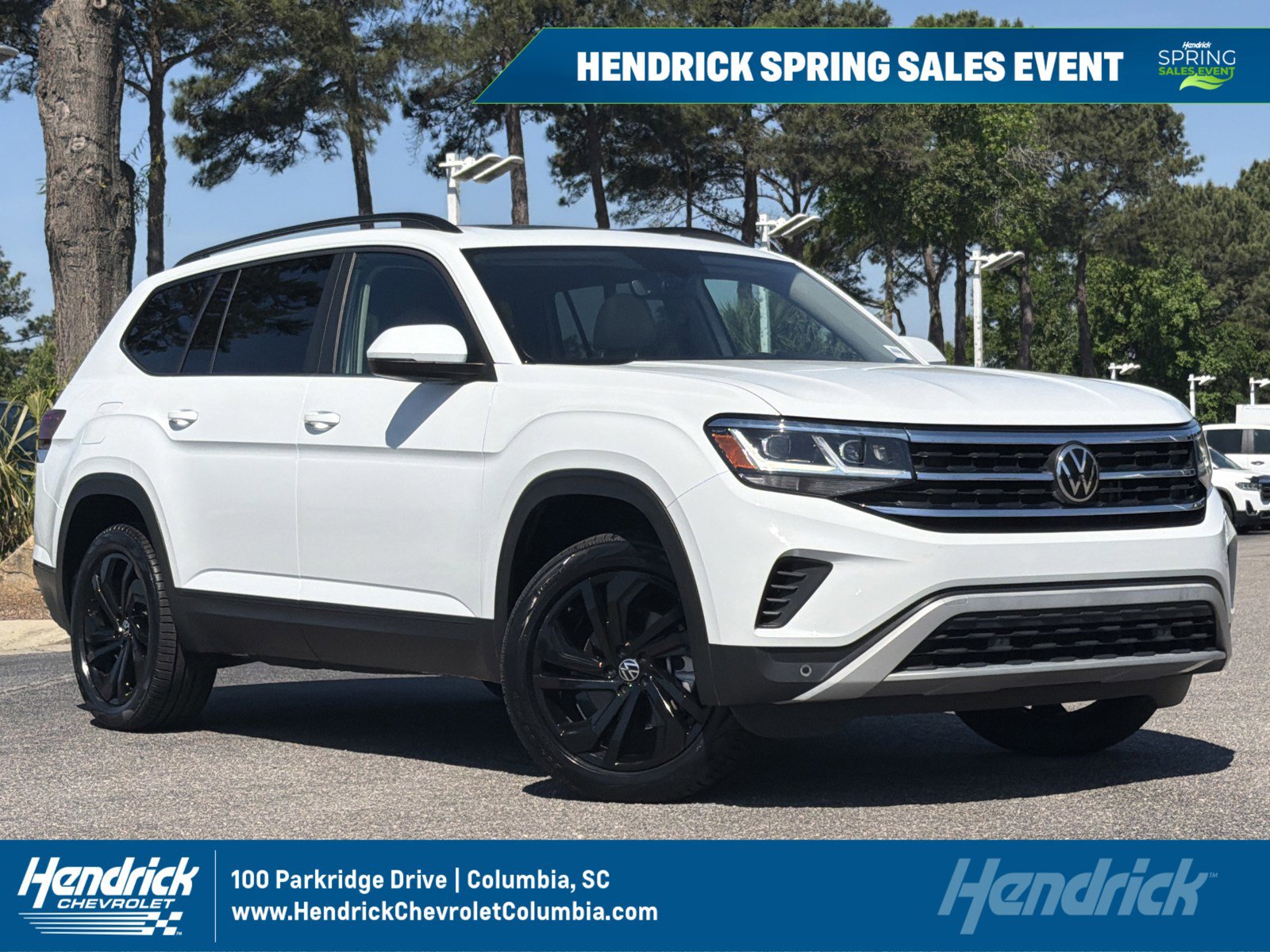 Used 2022 Volkswagen Atlas SE image 1