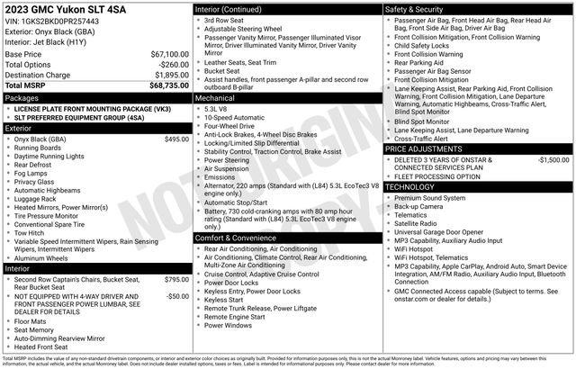 Certified 2023 GMC Yukon SLT AWD/4WD image 43