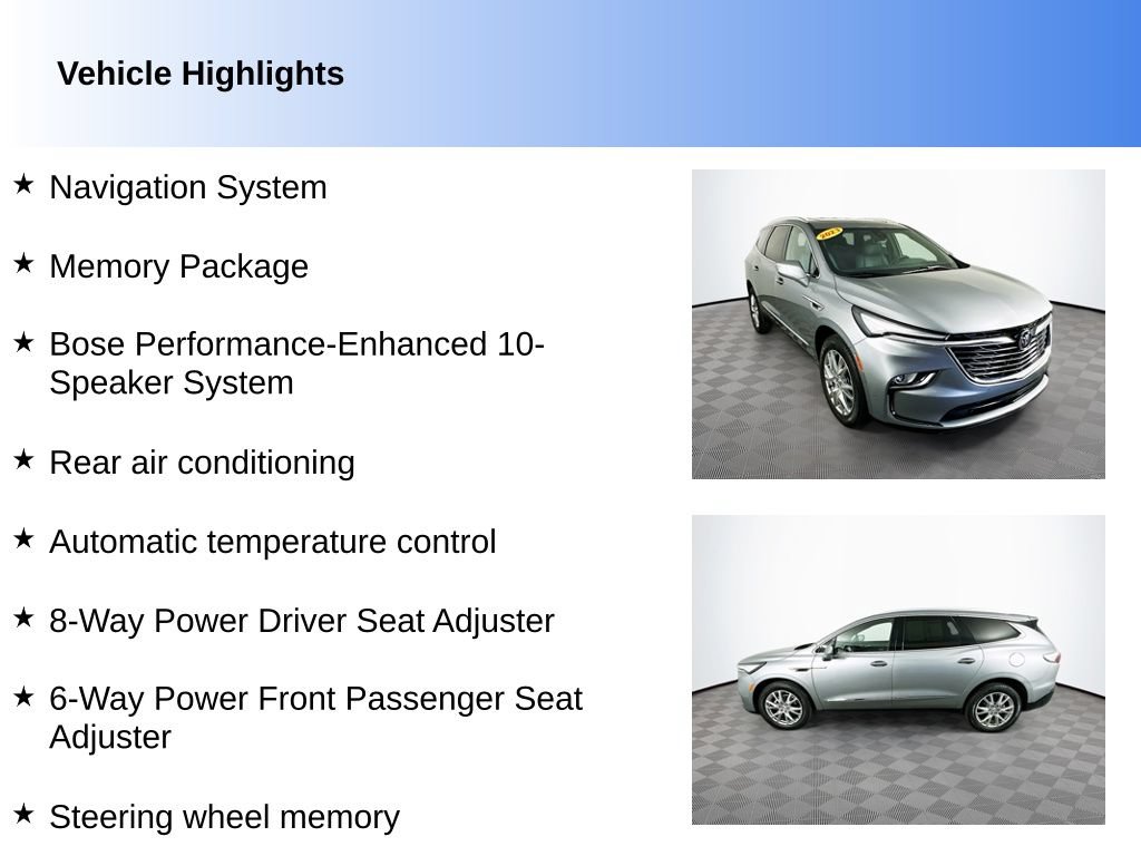 Used 2023 Buick Enclave Premium w/ Experience Buick Package FWD video 2