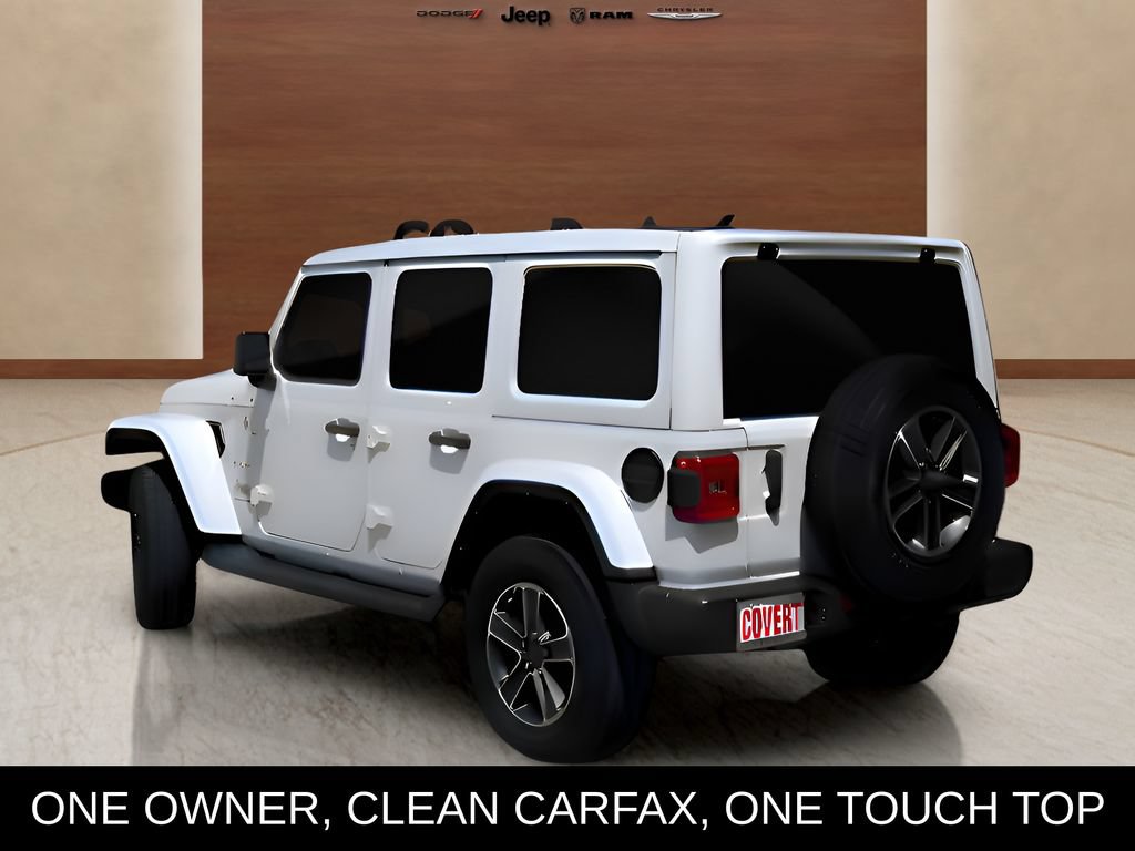 Used 2023 Jeep Wrangler Unlimited Sahara w/ LED Lighting Group AWD/4WD image 3
