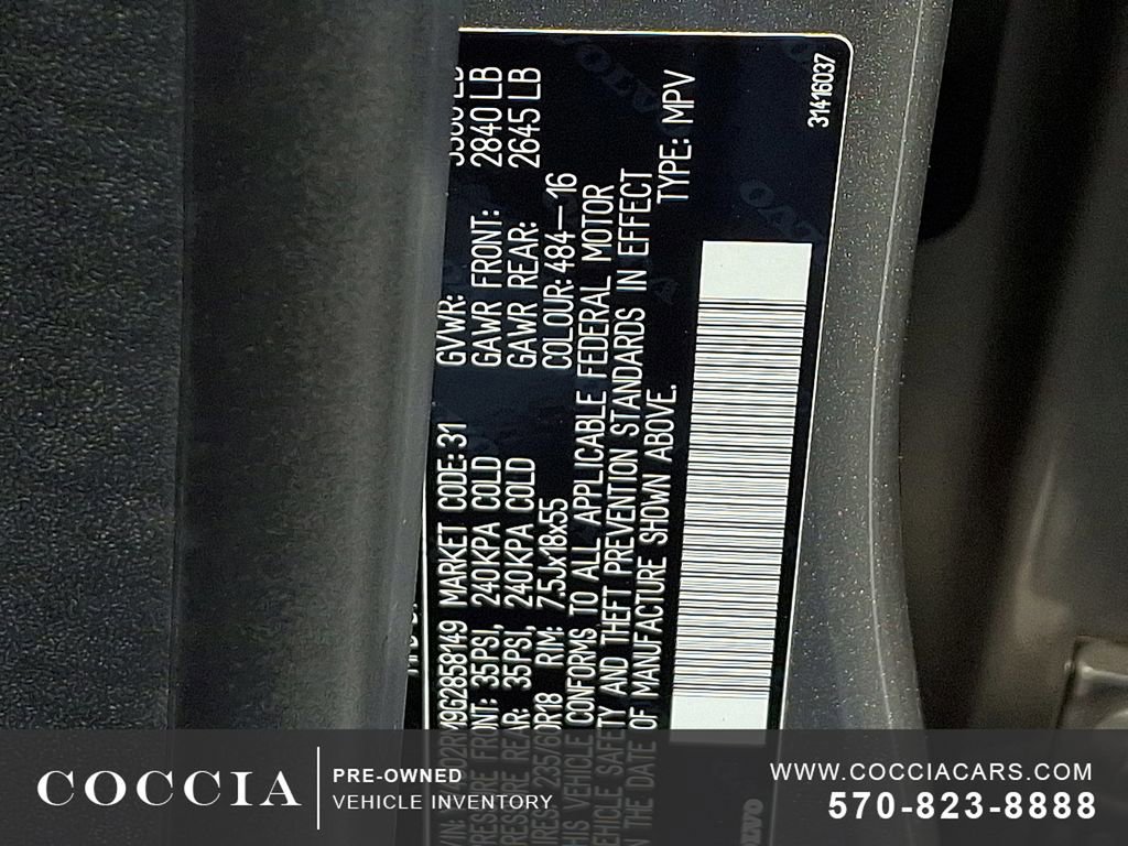 Used 2016 Volvo XC60 T6 Platinum w/ Climate Package AWD/4WD image 26