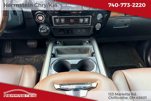 Used 2021 Nissan Titan Platinum Reserve w/ Off Road Protection Package AWD/4WD image 13
