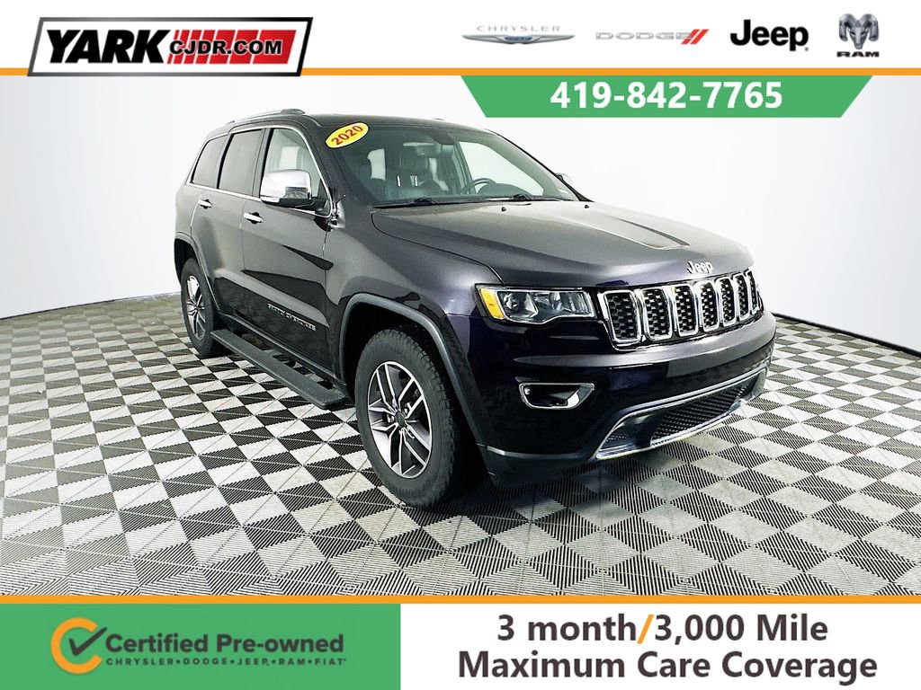 Certified 2020 Jeep Grand Cherokee Limited