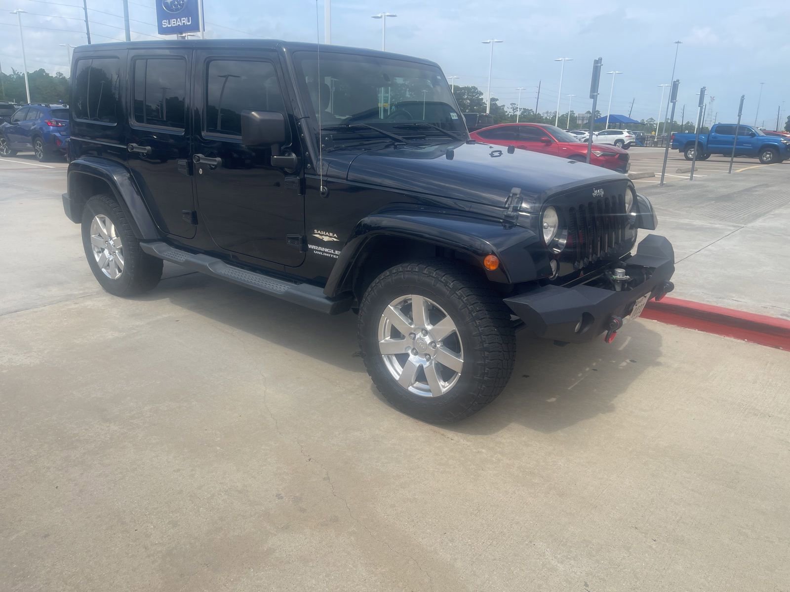 Used 2014 Jeep Wrangler Unlimited Sahara w/ Connectivity Group image 1
