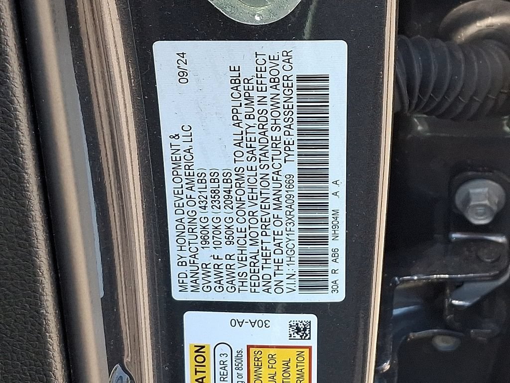 Used 2024 Honda Accord EX image 30