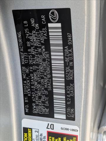 Used 2024 Lexus ES 350 w/ Accessory Package (Z1) FWD image 25