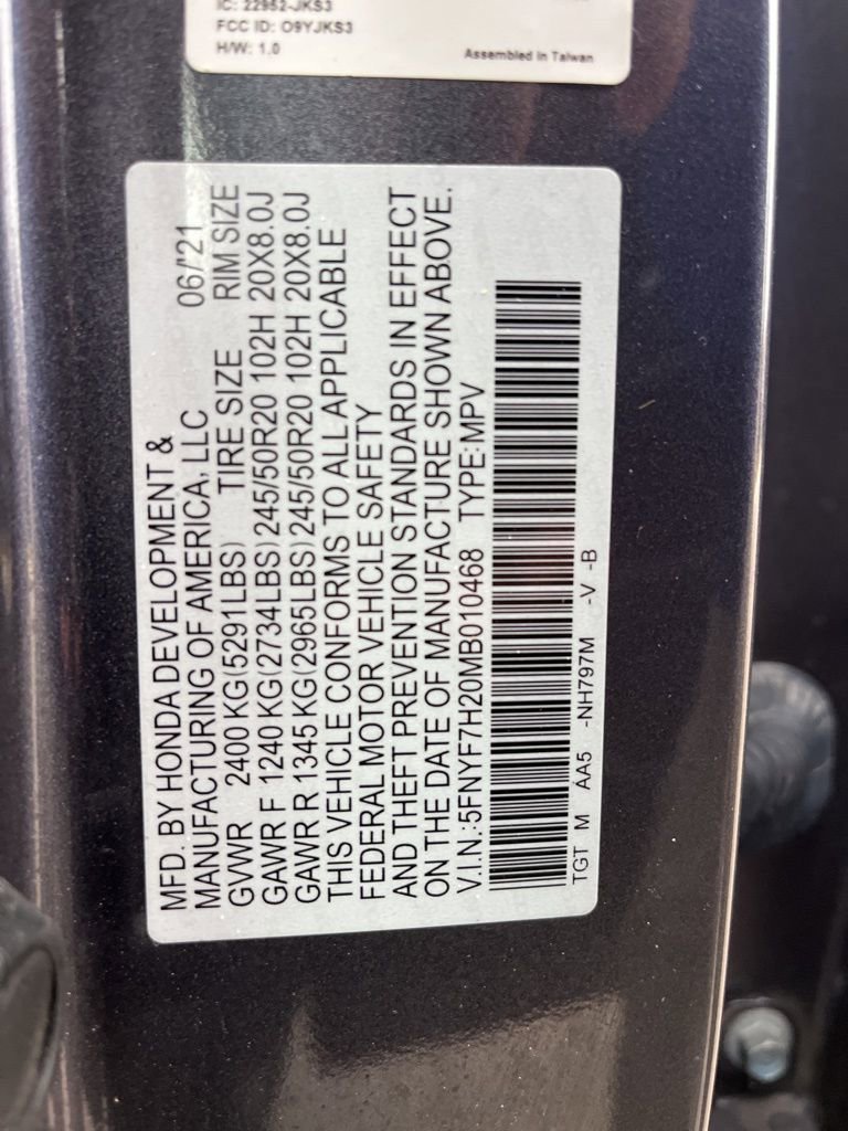 Used 2021 Honda Passport Sport image 11