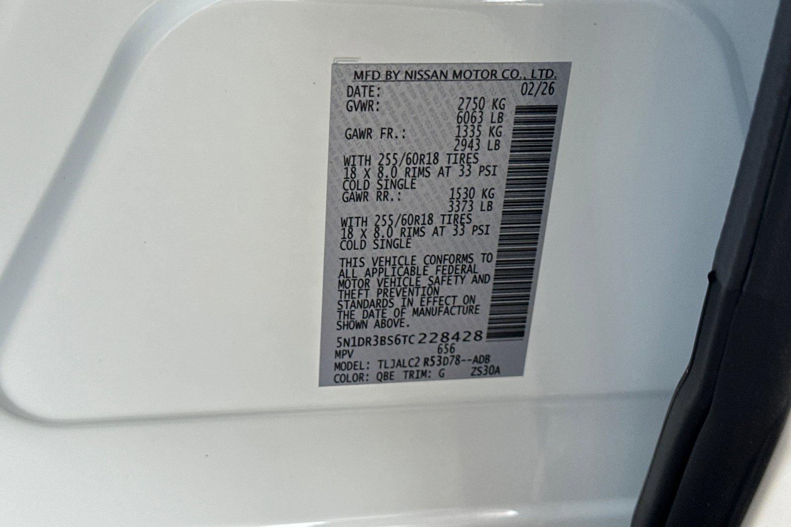 New 2026 Nissan Pathfinder SV image 27