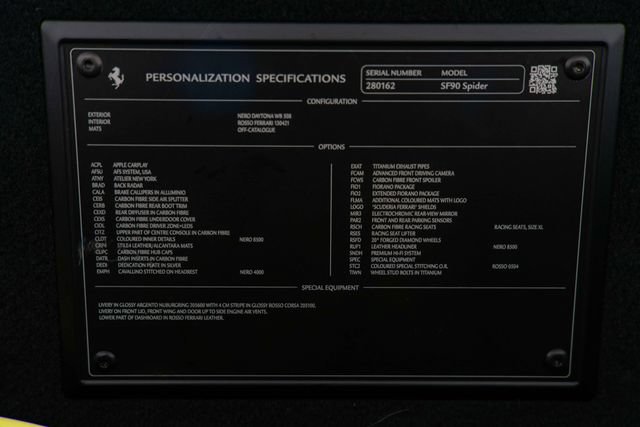 Used 2022 Ferrari SF90 Spider AWD/4WD image 30