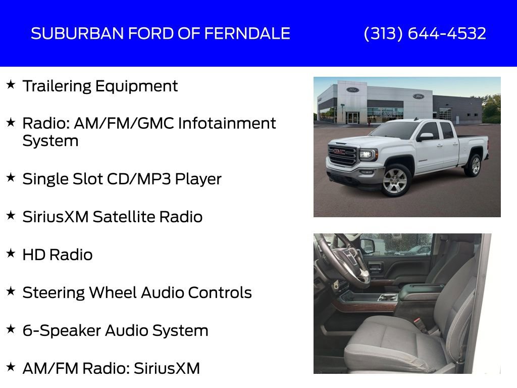 Used 2018 GMC Sierra 1500 SLE w/ SLE Value Package image 25