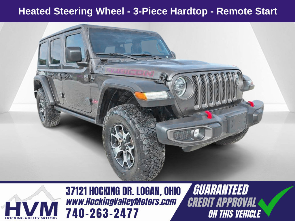 Used 2021 Jeep Wrangler Unlimited Rubicon w/ LED Lighting Group