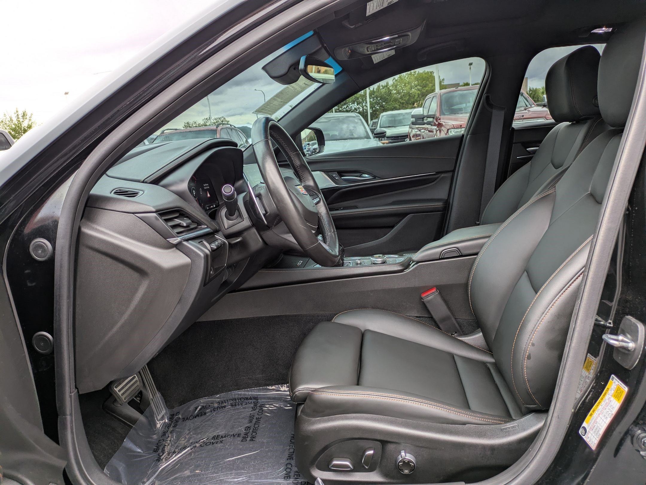 Used 2024 Cadillac CT4 V w/ LPO, ONYX Package AWD/4WD image 15