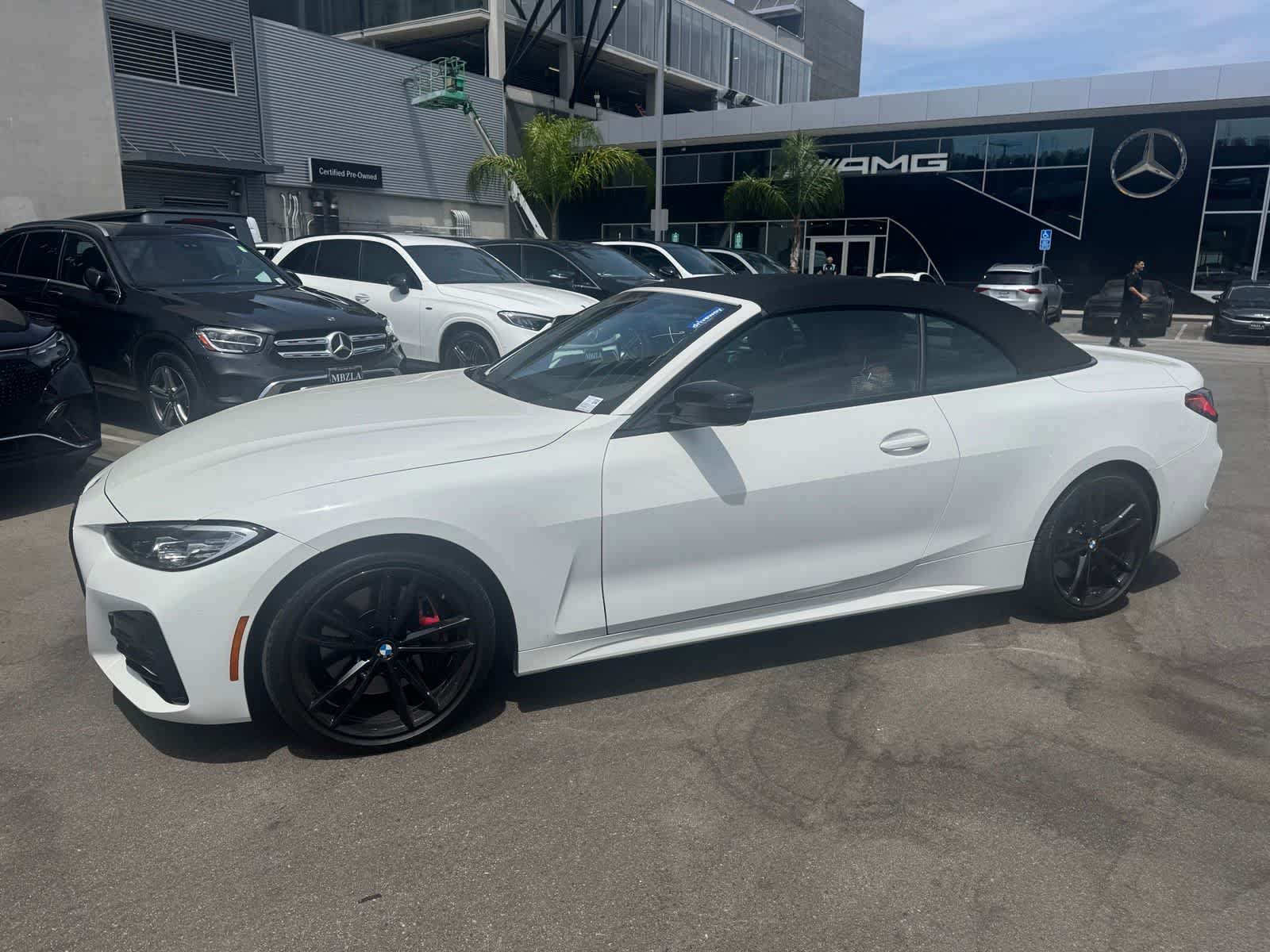 Used 2021 BMW 430i Convertible w/ M Sport Package RWD video 2