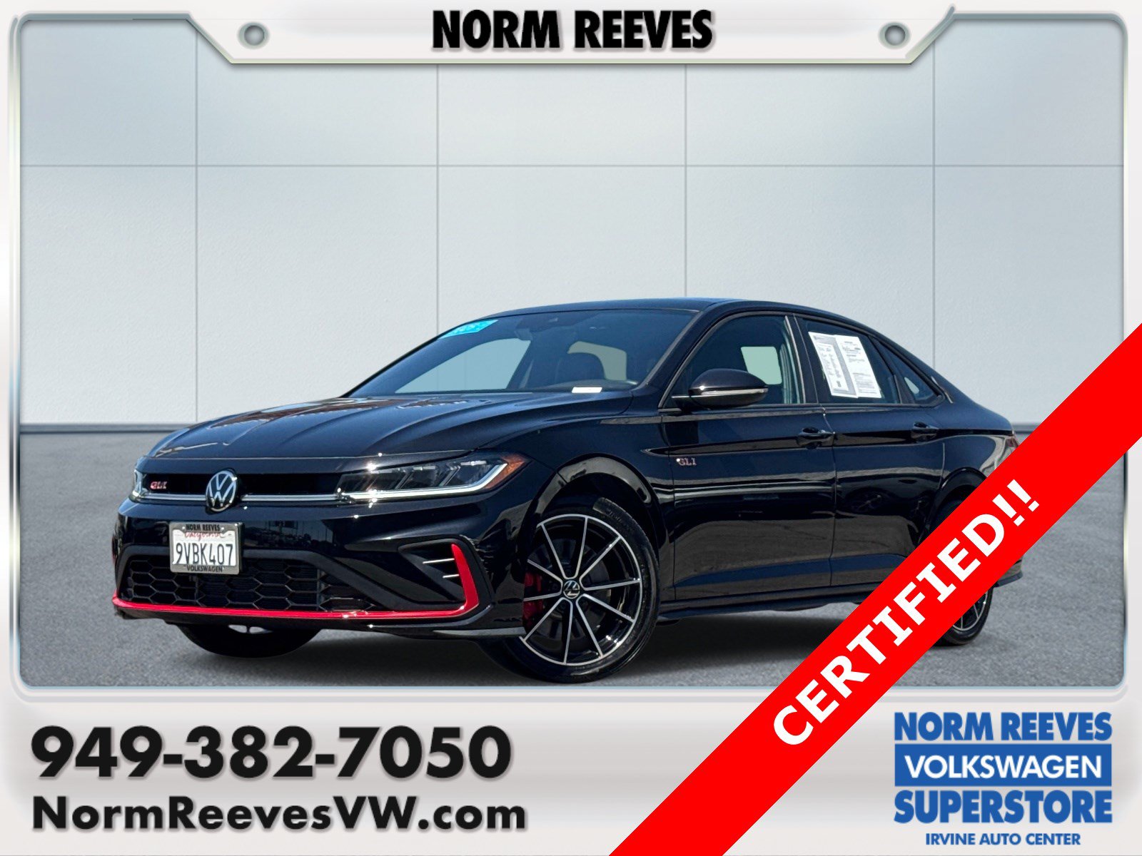 Certified 2025 Volkswagen Jetta GLI Autobahn