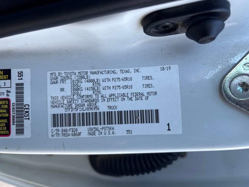 Used 2020 Toyota Tundra SR5 image 36