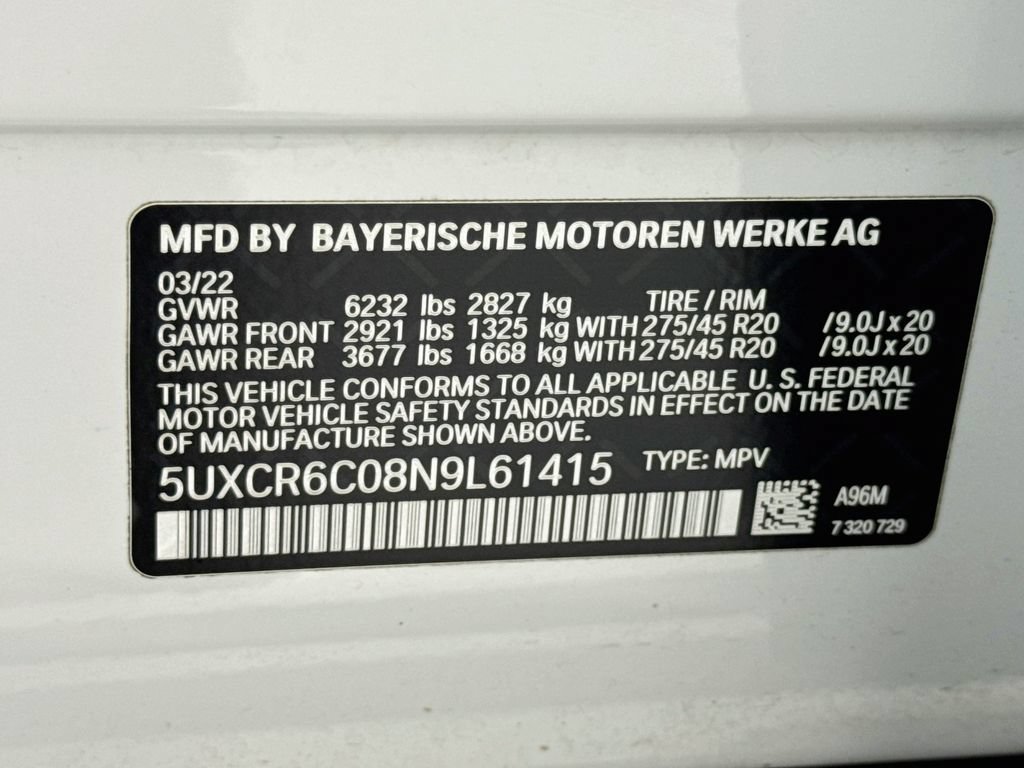 Used 2022 BMW X5 xDrive40i AWD/4WD image 28