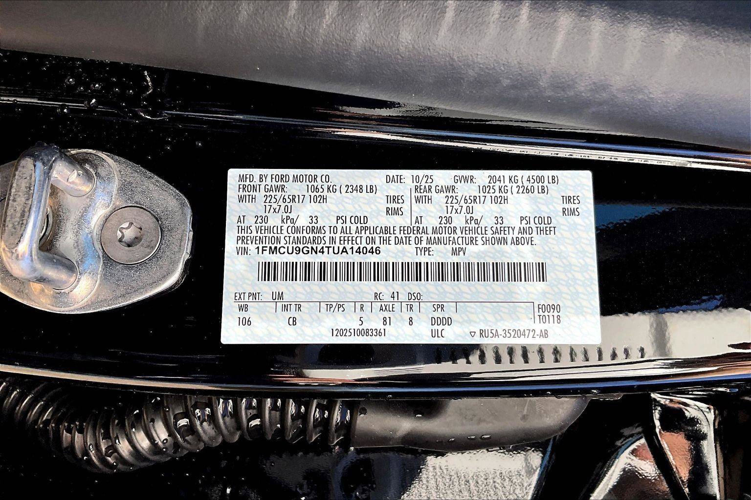 New 2026 Ford Escape Active w/ Tech Pack #1 image 8