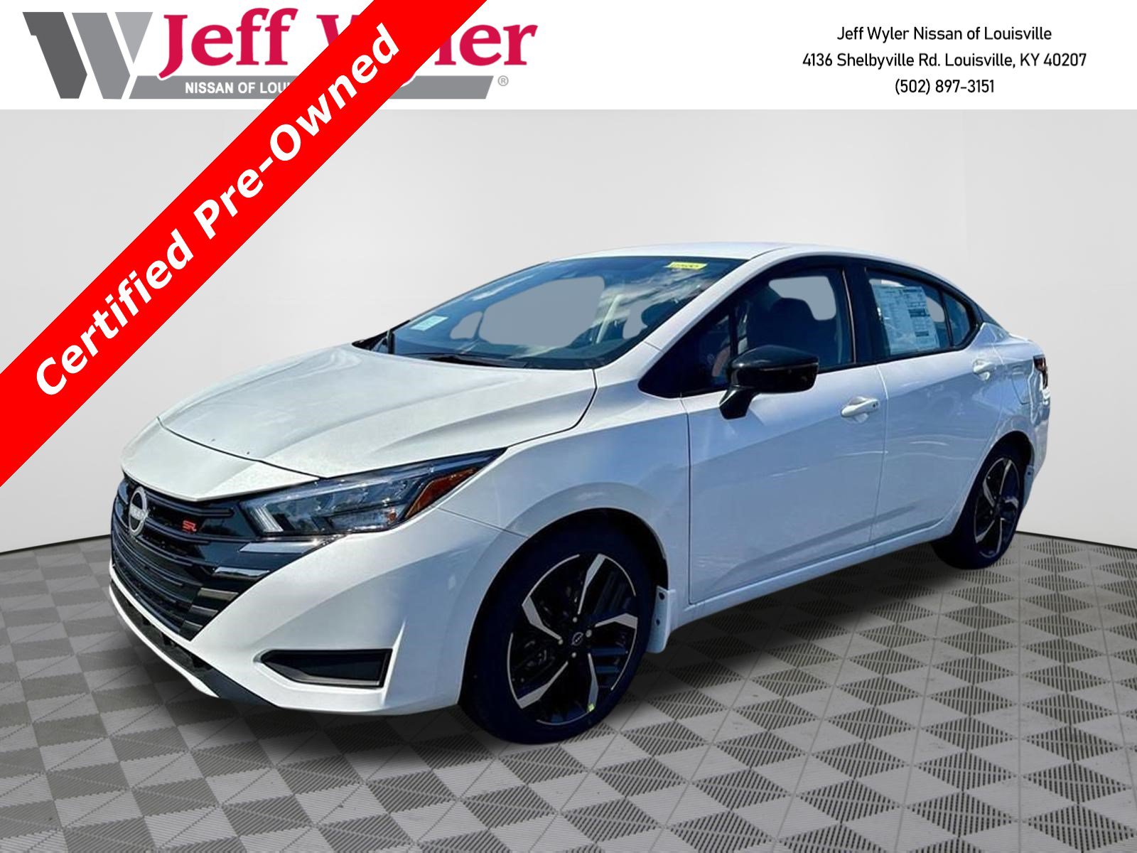 Certified 2025 Nissan Versa SR w/ Trunk Package