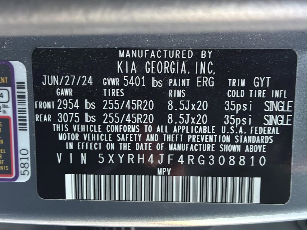 Used 2024 Kia Sorento EX w/ Panoramic Sunroof Package FWD image 35
