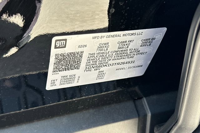 New 2026 Chevrolet Suburban Z71 w/ Z71 Off-Road Package AWD/4WD image 41
