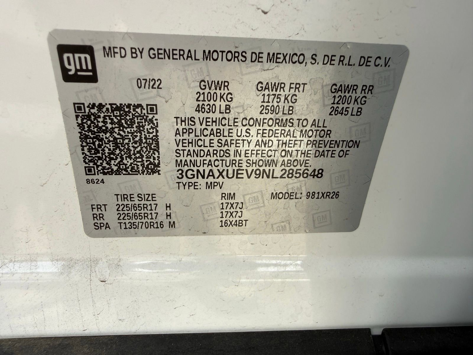 Used 2022 Chevrolet Equinox LT image 43