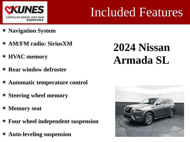 Used 2024 Nissan Armada SL AWD/4WD image 3