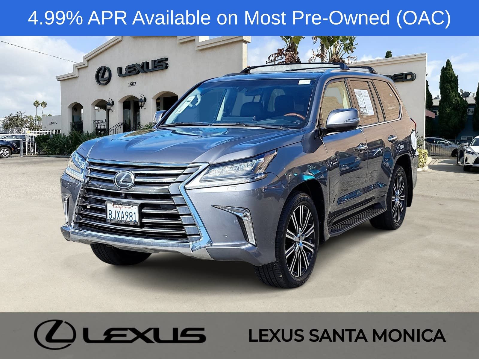 Used 2019 Lexus LX 570 4WD w/ Luxury Package