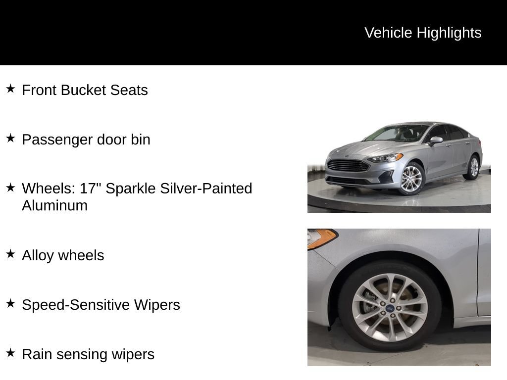 Used 2020 Ford Fusion SE FWD image 19