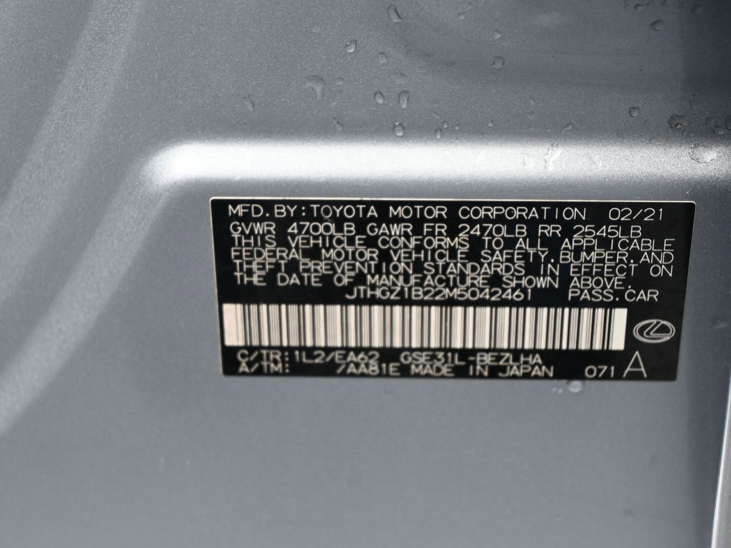 Used 2021 Lexus IS 350 F Sport w/ Accessory Package image 13