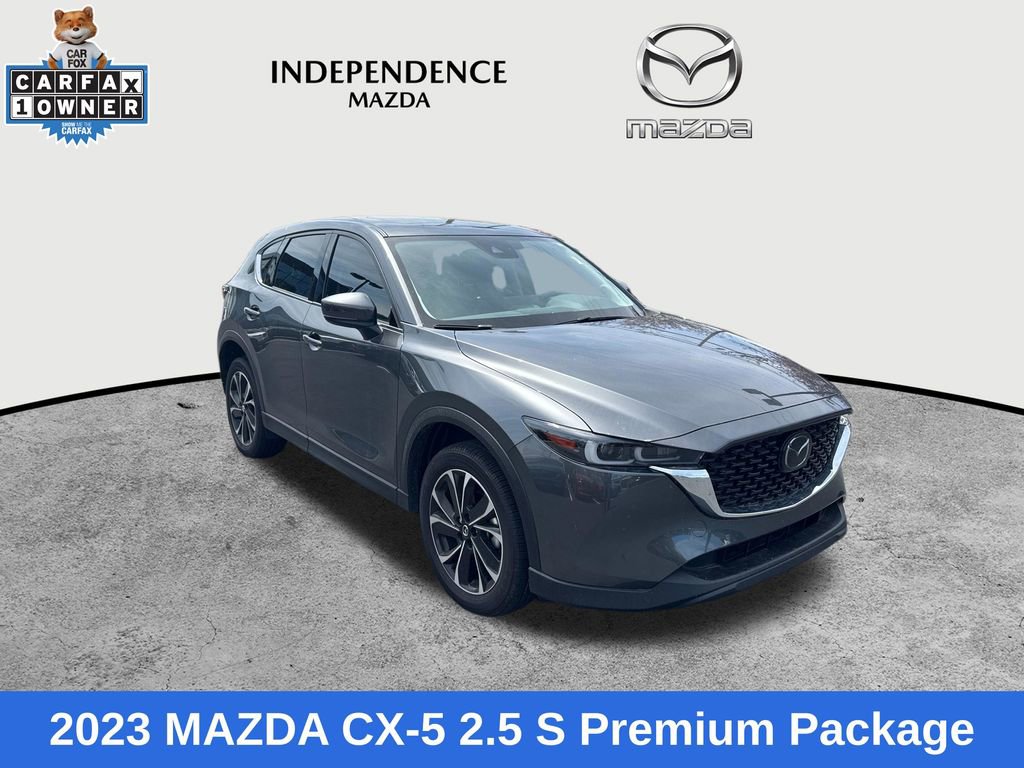 Used 2023 MAZDA CX-5 AWD 2.5 S w/ Premium Package