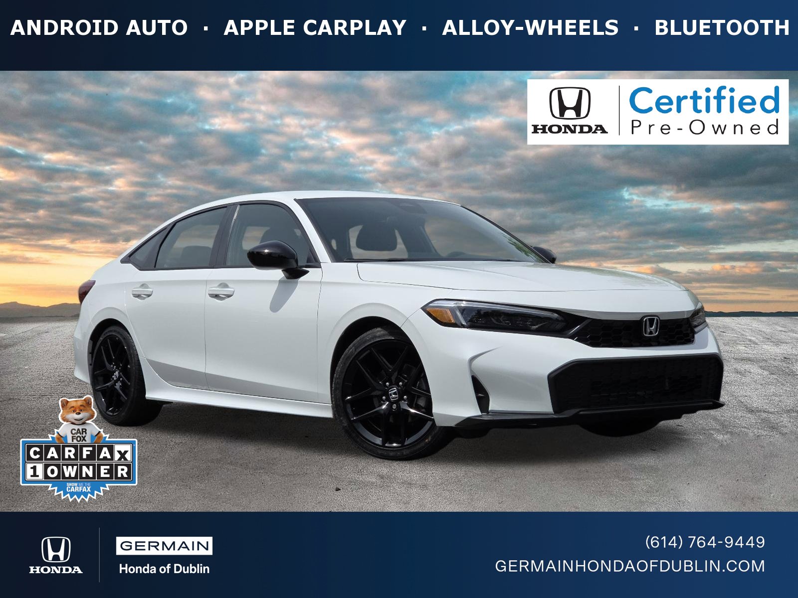Used 2025 Honda Civic Sport image 1