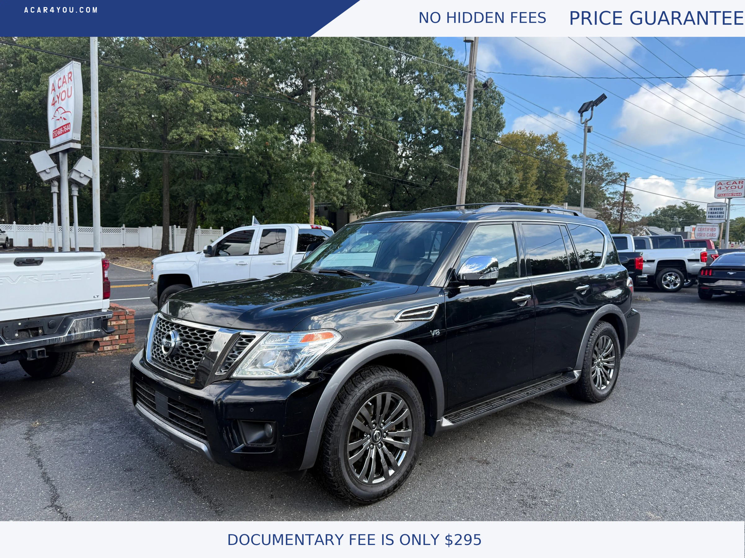 Used 2018 Nissan Armada Platinum w/ Interior Lighting Package