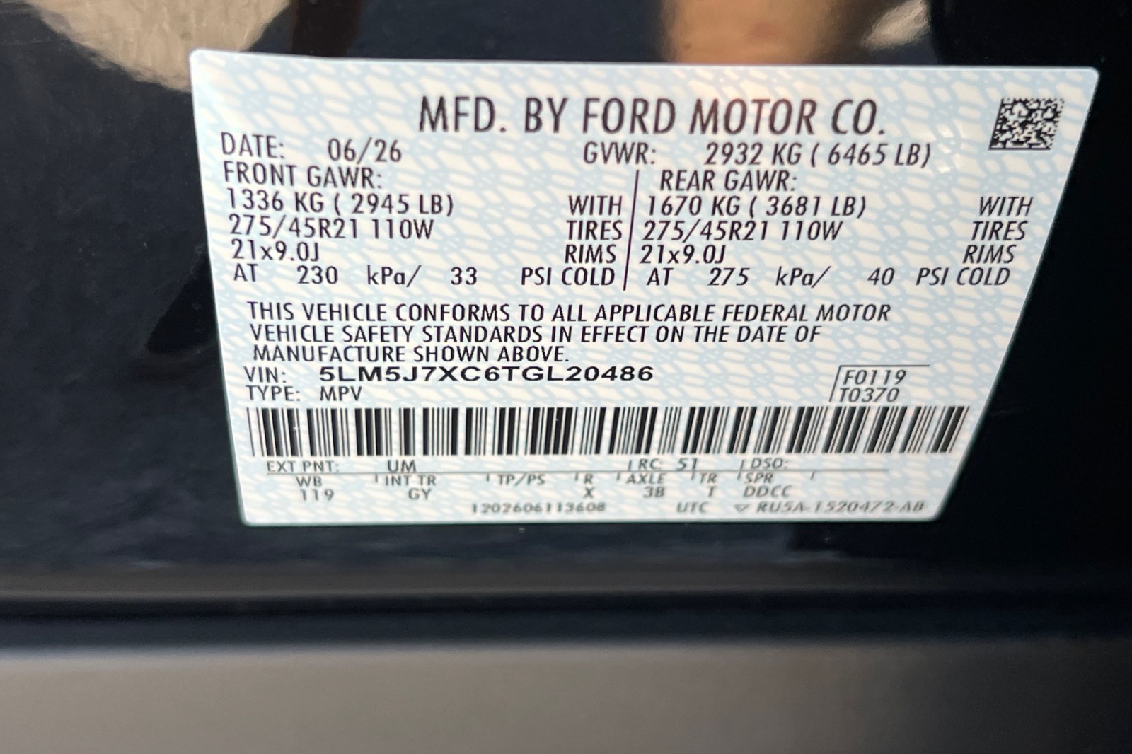 New 2026 Lincoln Aviator Reserve w/ Illumination Package AWD/4WD image 25