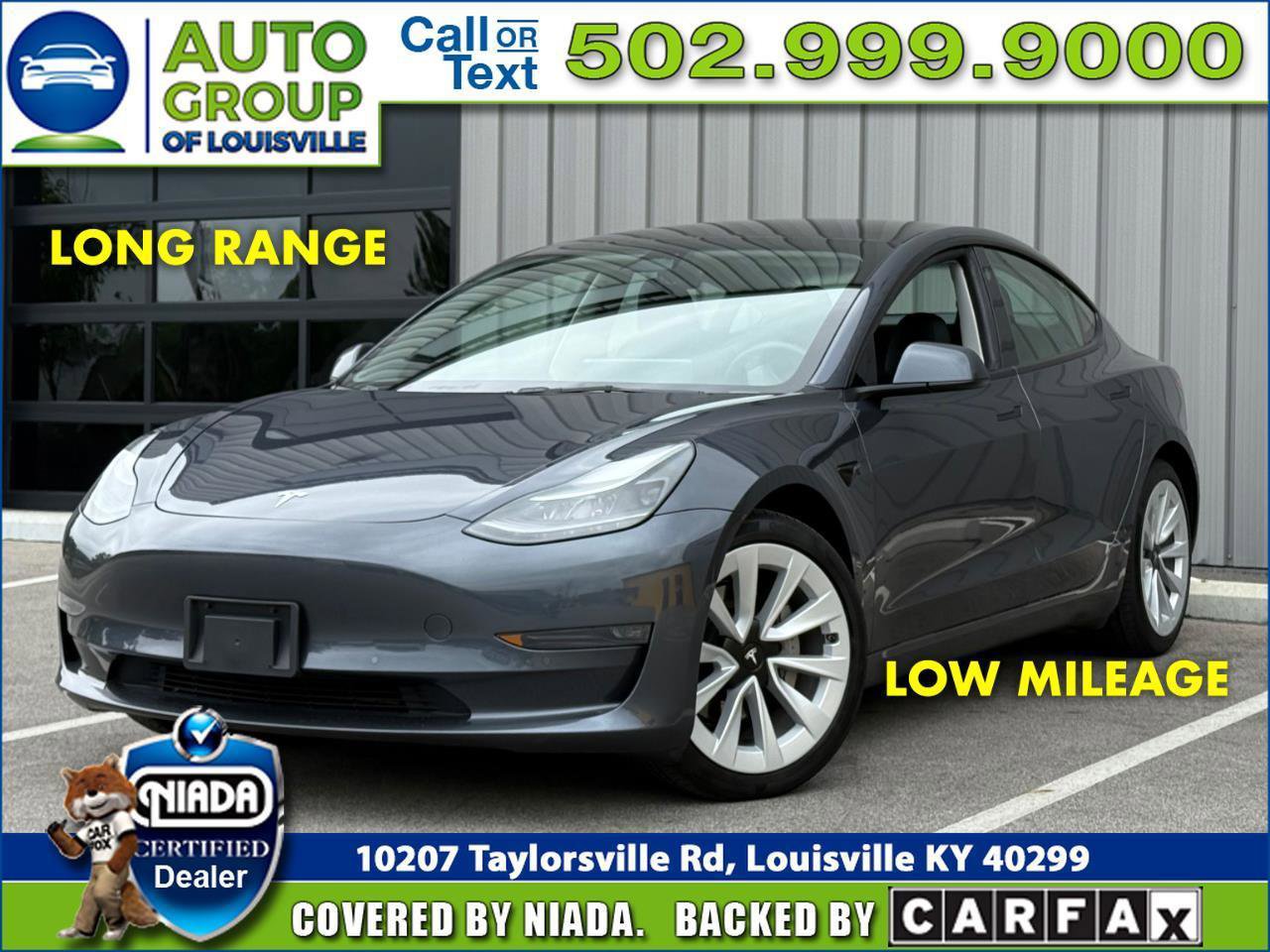 Used 2022 Tesla Model 3 Long Range AWD/4WD image 1