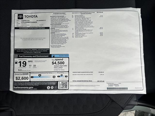 New 2026 Toyota Tundra SR5 image 25