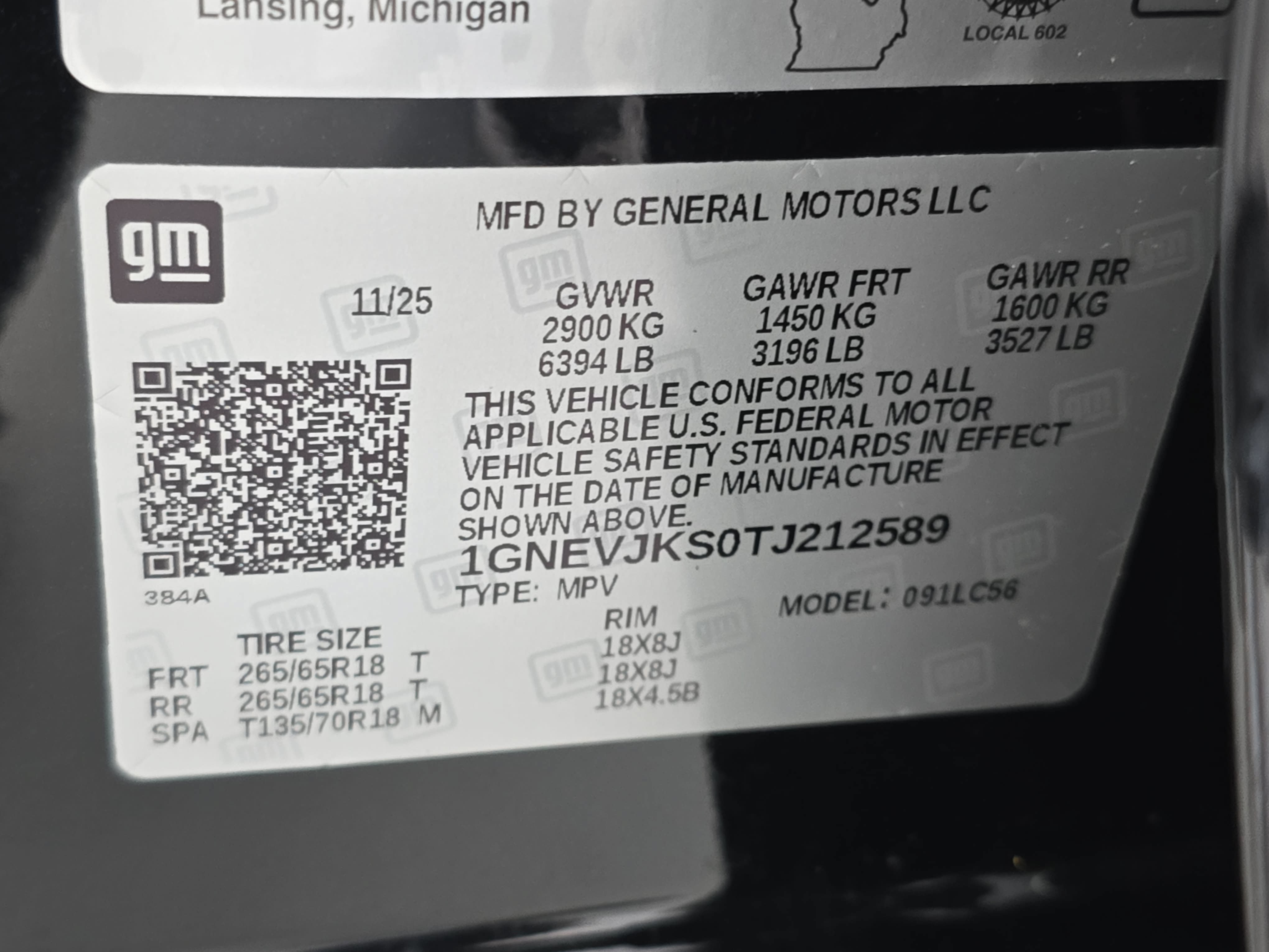 Used 2026 Chevrolet Traverse Z71 w/ Driver Confidence Package AWD/4WD image 37