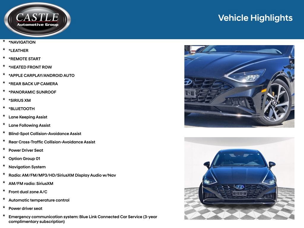 Used 2022 Hyundai Sonata SEL Plus FWD image 3