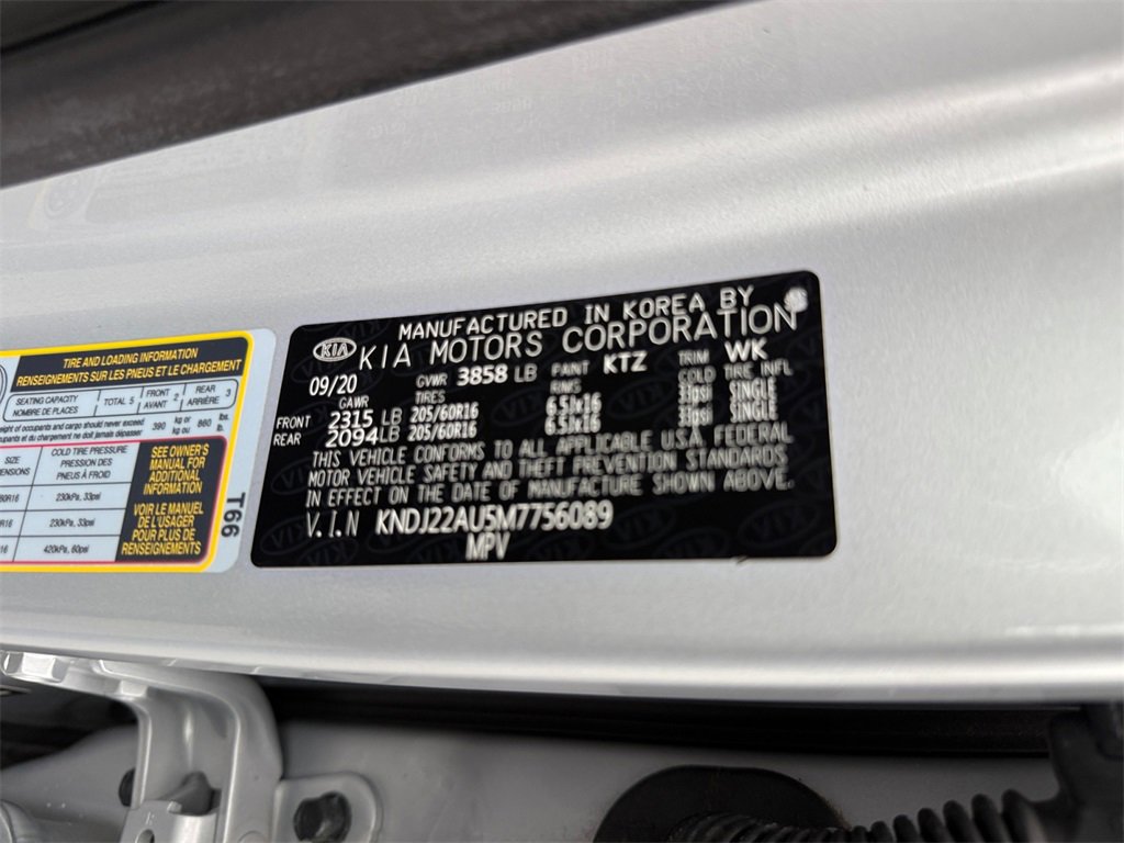 Certified 2021 Kia Soul LX image 31