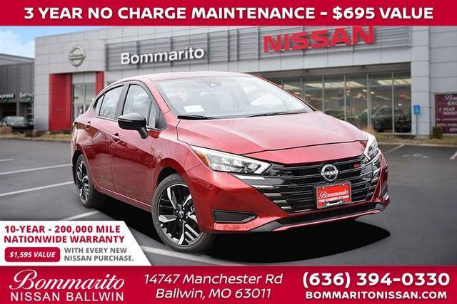 New 2025 Nissan Versa SR w/ Trunk Package