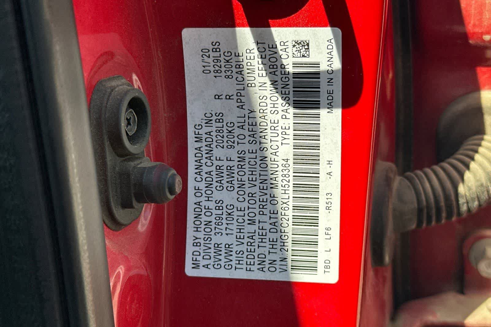 Used 2020 Honda Civic LX image 27