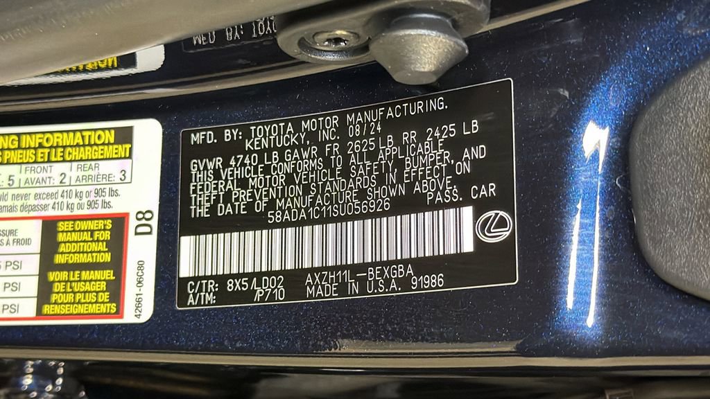 Used 2025 Lexus ES 300h w/ Premium Package image 35