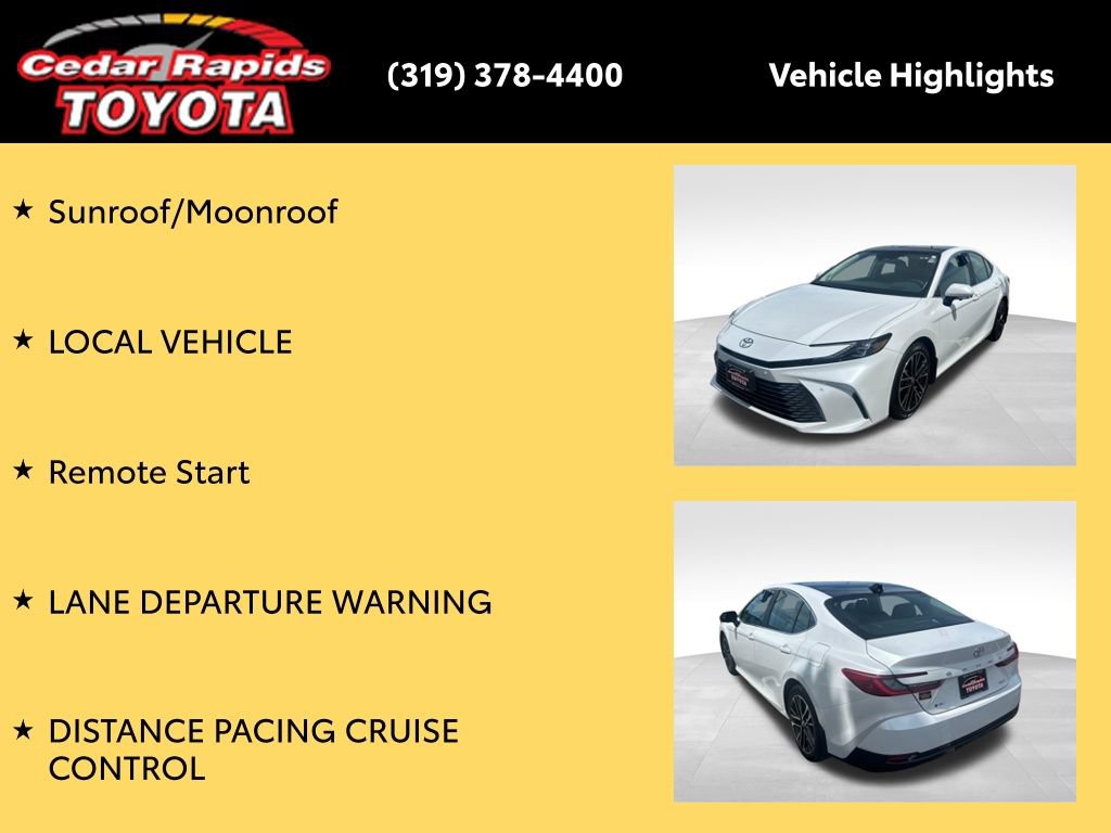 Certified 2026 Toyota Camry XLE w/ Premium Plus Package FWD image 16