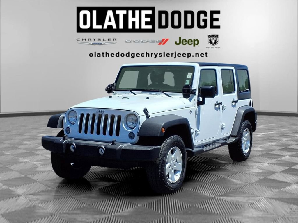 Used 2015 Jeep Wrangler Unlimited Sport w/ Quick Order Package 24S AWD/4WD image 1
