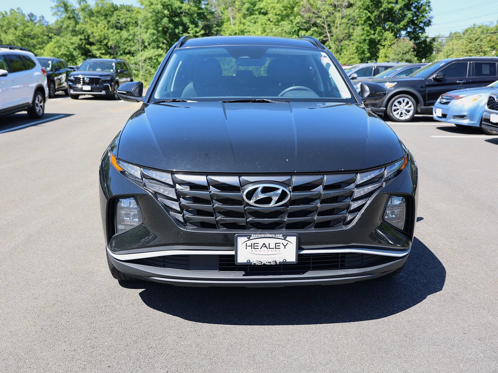 Used 2022 Hyundai Tucson Blue AWD/4WD image 2
