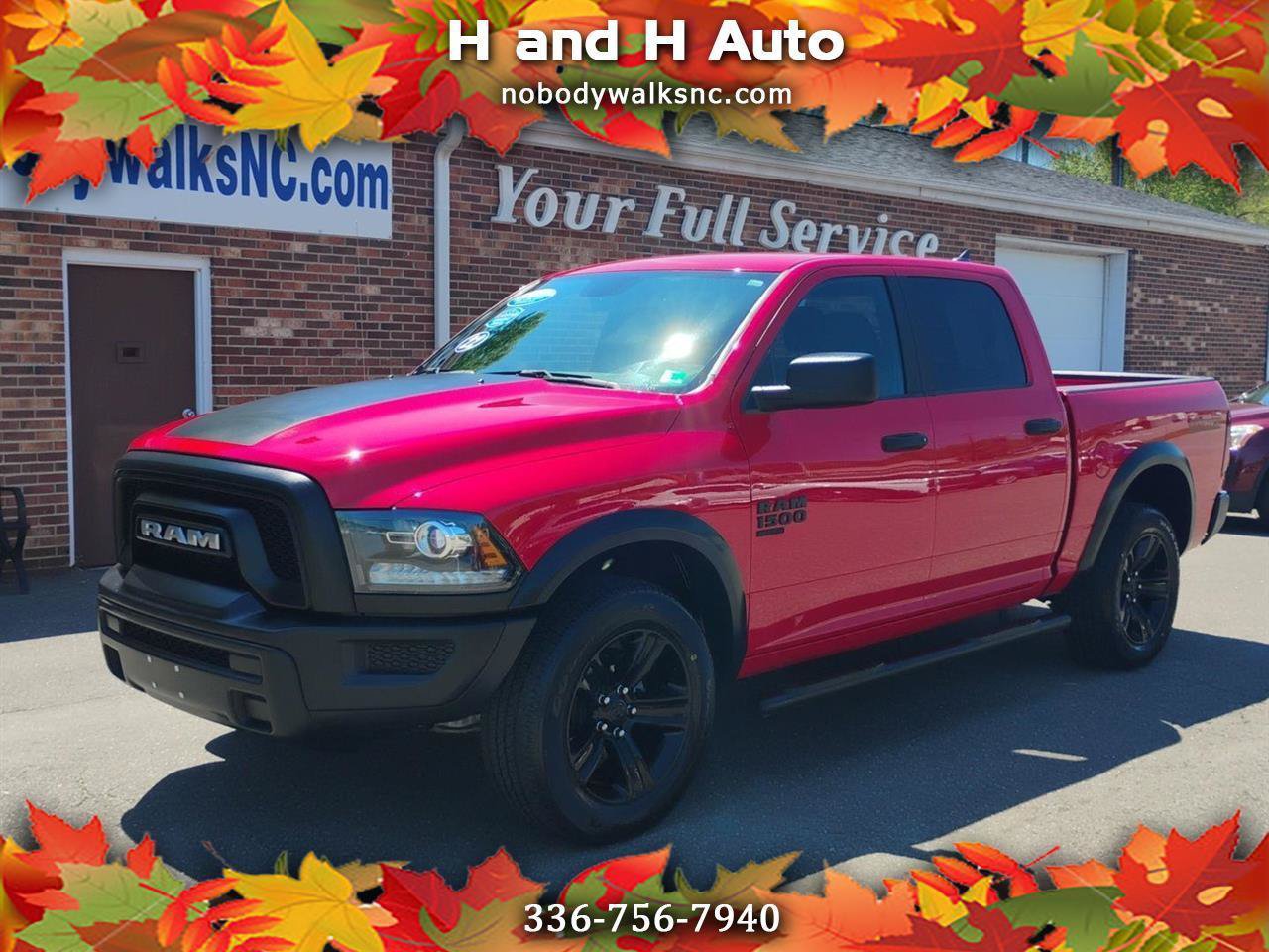 Used 2022 RAM 1500 Warlock w/ Electronics Group