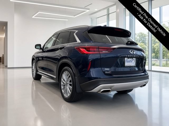 Certified 2025 INFINITI QX50 Luxe w/ Accent Package AWD/4WD image 8