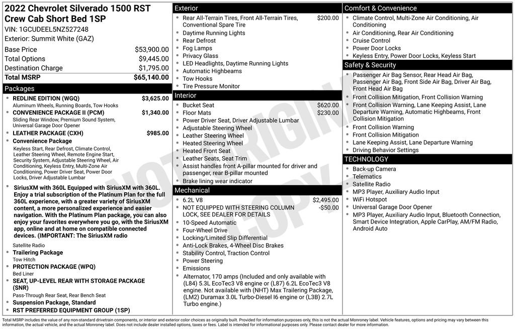 Certified 2022 Chevrolet Silverado 1500 RST w/ Redline Edition AWD/4WD image 5