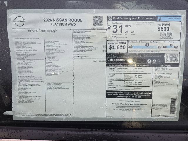 New 2026 Nissan Rogue Platinum w/ Platinum Premium Package image 31