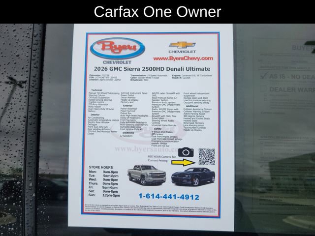 Used 2026 GMC Sierra 2500 Denali Ultimate image 13